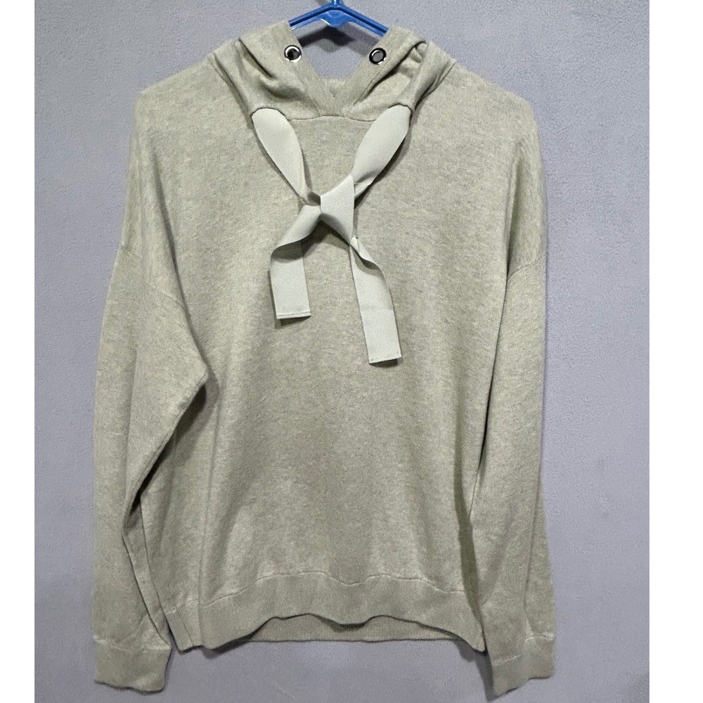 Repeat Hoodie Womens Medium Sage Green Pullover Loungewear Casual Cotton blend